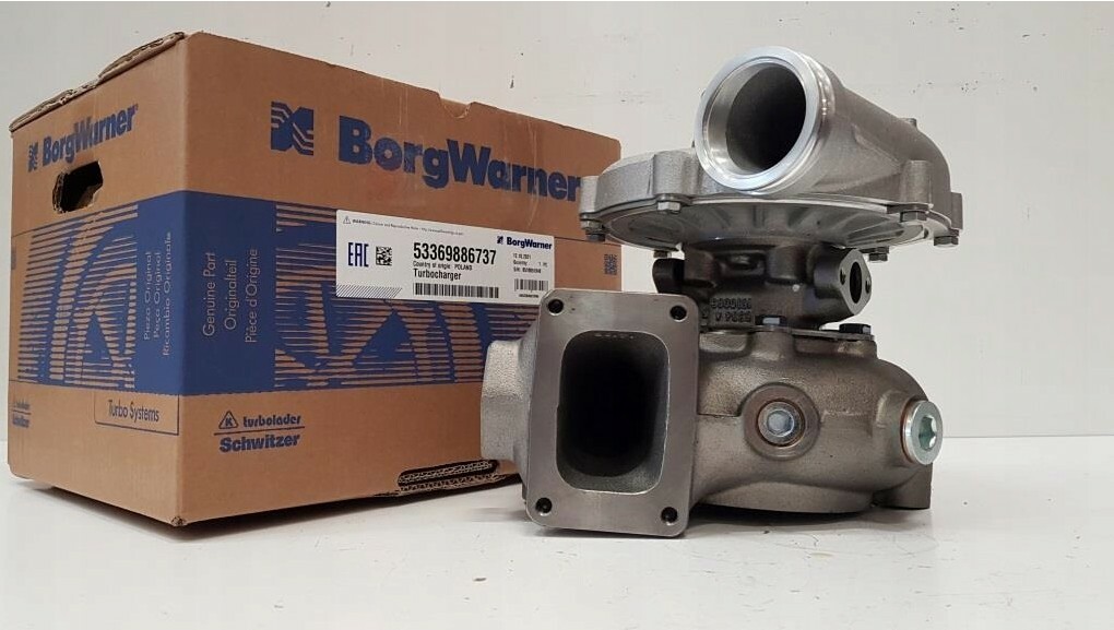 Турбокомпрессор BorgWarner 53369886737 новый